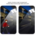 thumbnail image 2 of Luz Solar De Pared Con Sensor De Movimiento De 3-5 M/9,84-16,4 Pies 70 Led Super Brillante Ip65 Luz De Seguridad De Camino Impermeable Luz De Paisaje Al Aire Libre Minnieouse HA018622-00, 2 of 7