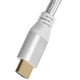 Câble HDMI 2.0b Ultra Haute Vitesse Certifié Premium, 1,8 Mètre (6 Pi), 3d, ARC, Prise en Charge Ethernet, Couleur Argent – image 4 sur 7