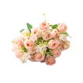 thumbnail image 6 of Mdesiwst 1 Bouquet Artificial Rose 10 Forks Exquisite Lifelike Easy Care Decorative Simulation Flower, 6 of 7