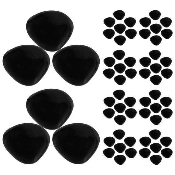 WASHWEPE Plastic Nose for Doll DIY Accessory for Plush Toys Black Stuffed Animal Projects 100pcs