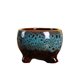 thumbnail image 1 of Injueey Maceta decorativa de cerámica redonda para Hotel, hierbas, bonsái, maceta suculenta, maceta para dormitorio, decoración de mesa, regalo de Jardín y Patio Azul Injueey HA069721-02, 1 of 6