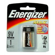 Energizer Max 9V - 60 Case Pack (60 Packages of 1 Pack Retail) FREE SHIPPING!