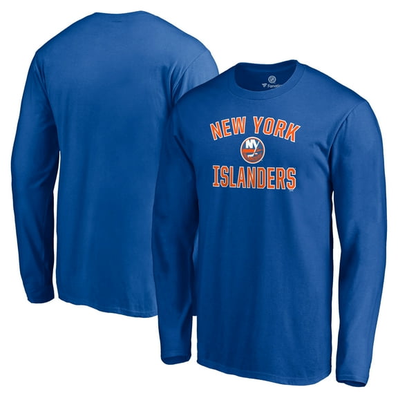 Men's Royal New York Islanders Victory Arch Long Sleeve T-Shirt