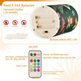 thumbnail image 5 of Yayeee Flameless Candles with Remote Flickering Battery Operated Multi Color Changing, Yellow Christmas Gingerbread, 5 of 7