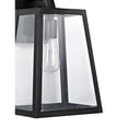 thumbnail image 2 of JONATHAN Y Pasadena 9" Iron/Glass Modern Industrial Angled LED Outdoor Sconce, Black, 2 of 9