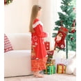 thumbnail image 5 of Aideaone Girl Christmas Nightgowns Lace Print Sleepwear Lightweight Nightdress Soft Princess Pajamas Dress Red 4-12 Years, 5 of 8