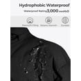 thumbnail image 5 of Wantdo Men's Big and Tall Winter Coat Warm Puffer Jacket Insulated Winter Coat Puffer Jacket with Hood Black 5X-Large Big, 5 of 8