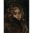 thumbnail image 3 of Vasily Surikov 12x14 Black Modern Framed Museum Art Print Titled - Study for Menshikov at Beriozov (1882), 3 of 5