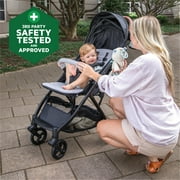 Ingenuity 3Dquickclose CS+ Compact Fold Infant Baby Stroller, Black