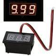thumbnail image 1 of New Waterproof Battery Meter Auto Car Gauge Digital Voltmeter LED Red/Green/Blue, 1 of 1
