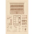 thumbnail image 3 of Buhlmann, J. 17x24 Black Modern Framed Museum Art Print Titled - Palazzo Strozzi at Florence, 3 of 5