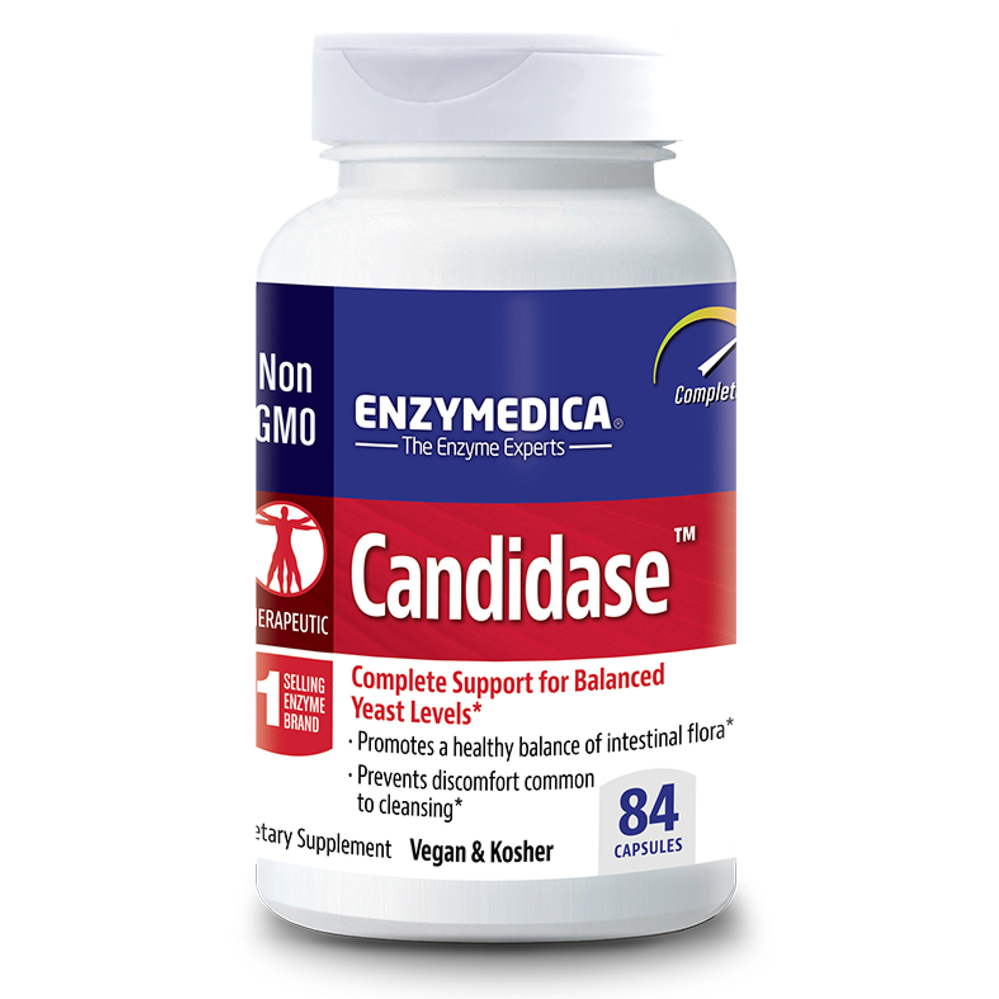 Enzymedica, Candidase, Enzyme Supplement to Support Balanced Yeast