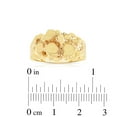 thumbnail image 3 of Floreo 10k Yellow Gold 11mm Uneven Dense Nugget Ring, 3 of 3