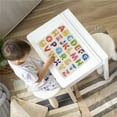 TIIFSWHS Kids Wooden Peg Puzzles Set with Alphabet Numbers Fruits