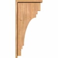 thumbnail image 3 of 5 1/2"W x 14"D x 30"H Pescadero Smooth Corbel w/Backplate, Western Red Cedar, 3 of 9