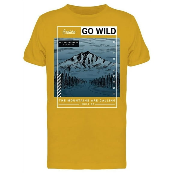 Mountain Exploration T-Shirt Men -Image by Shutterstock, Male Small