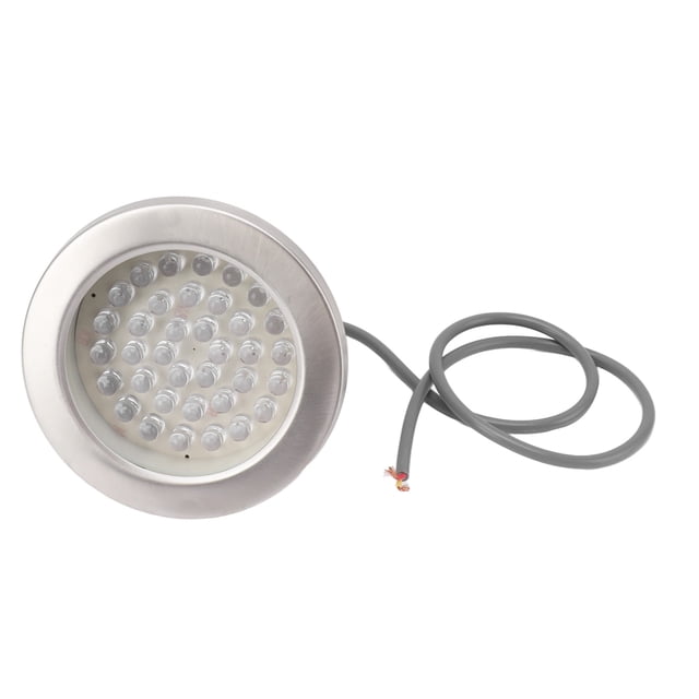 Luces de fuente 5W 24V LED luces sumergibles iluminación verde 36 cuentas carcasa de acero inoxidable luces subacuáticas impermeables