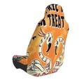 thumbnail image 2 of Goofa Halloween Flamingos Pattern Elastic Car Seat Cover - Stretchable Auto Seat Protector, Easy to Install and Clean for Cars, SUVs, Trucks, and Vans, 2 of 5