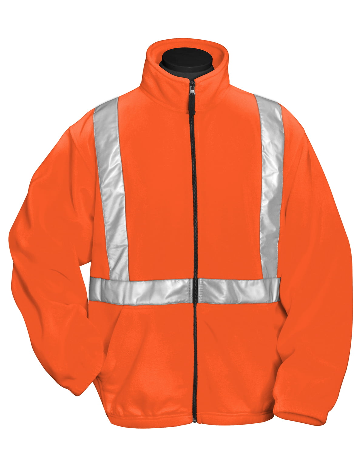 Small Orange/Navy Portwest US467ONRS Regular Fit Hi-Vis Two Tone Traffic Jacket 