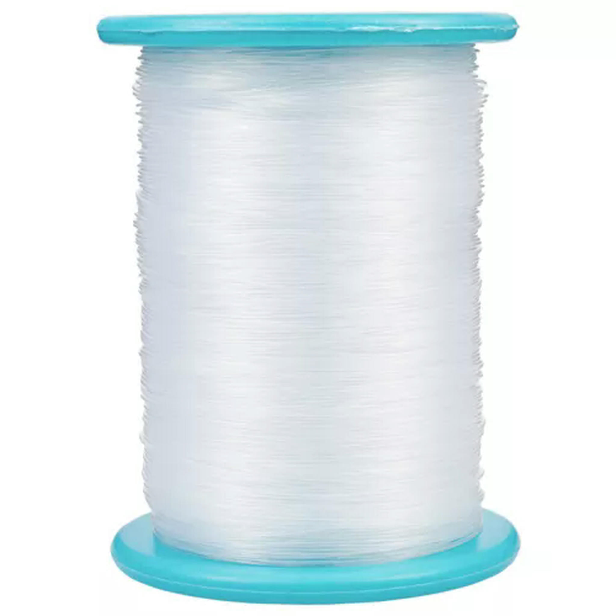 EOEMY 1 Roll White Fishing Thread Nylon Wire Beading Bracelet Cords String 0.2~0.8mm-0.7mm