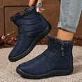 thumbnail image 6 of YLYL Women Snow Boots Waterproof No Slip Warm Fur Lined Slip on Outdoor Winter Short Boots, 6 of 9