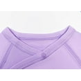 thumbnail image 4 of XUELUO Baby Girls Jumpsuits & Rompers Solid Color Crew Neck Short Sleeve Bodysuits Daily-Wear, 4 of 4