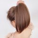 thumbnail image 5 of Female Short Ponytail Wig with Clip Charming Stylish Hair Extensions for Role Playing, 5 of 5