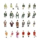 thumbnail image 1 of Figuras Modelo Tren Sunnimix 50 Piezas 1:87 Escala Color Personas Sentadas, 1 of 6