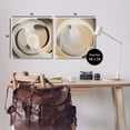thumbnail image 4 of Stupell Industries Glam Neutral Circular Vortex 2pc Canvas Art Set, 24 x 24 each, by Noah Bay, 4 of 8