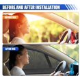 thumbnail image 4 of 2PCS Car Window Shades, Stretch Mesh Sunshade Cover Block UV Rays for Front Windows, Breathable Car Window Screen for Baby, Heat, Bugs & Privacy Protection for SUVs Camping (Front Windows/SUV), 4 of 6