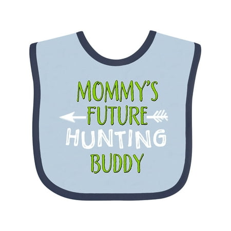 

Inktastic Mommys Future Hunting Buddy Gift Baby Boy or Baby Girl Bib