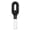 Black, variant on Detangling Hair Brush with Water Spray, 2-in-1 Misting Brush for Curly Thick Hair, Fine Mist Sprayer, Refillable Reservoir, Anti-Frizz, Portable Styling Tool