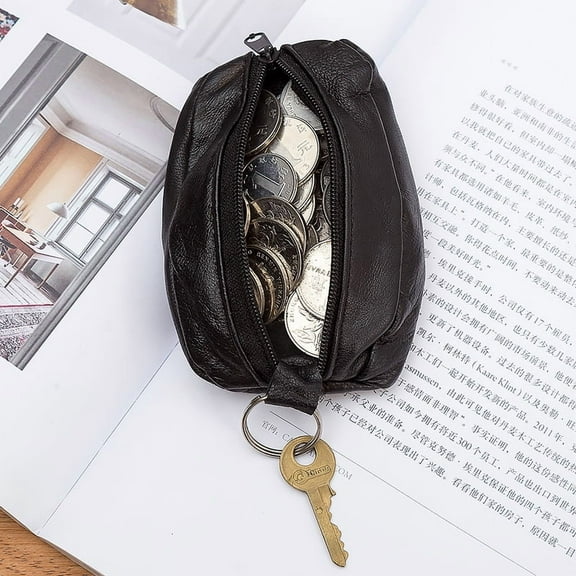 Coin Purse Mini Zipper Soft Purses Key Bags For Money Pocket Thin Wallets Ring Pouch Card Purse Small Change Bag