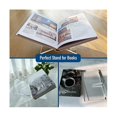 thumbnail image 5 of Acrylic Book Holder X-shaped Display Stand For Cookbook Recipe Menu Magazines Storybook Holder For, 5 of 5