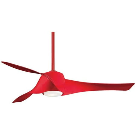 Minka Aire Artemis LED 58' LED Ceiling Fan, Red -