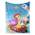 thumbnail image 2 of Aventuras de Juego de Dylan anti-pilling, suave, ligera, esponjosa y acogedora de lujo para hogar y cocina – Perfecta para niños y adultos,120X80cm, 2 of 6
