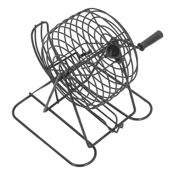 Metal Cage Game, Metal Cage Game With Balls Complete Rotating Interactive Manual Operation For Party