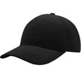 thumbnail image 1 of Atlantis - Gorra Cordy S de Pana para Adultos Unisex (Negro), 1 of 3