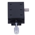 thumbnail image 1 of Manual Linear Stage, Aluminum Alloy Drop-resistant X- Linear Stage, for Optical Equipment Testing machines, 1 of 7