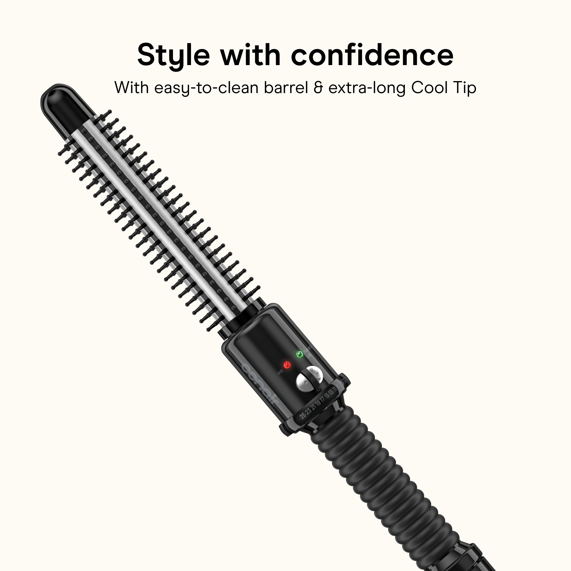 Conair Instant Heat Curling Iron Brush, 3/4-Inch photo 6