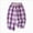 P70-Purple, variant on 5-6T Boys Girls Gingham Plaid Jogger Pants,Lightweight Cotton Drawstring Loose Harem Pants,Breathable Cuffed Lounge Pajama Sweatpant for Toddler Little Big Girls Size 12 Months-10T,Purple