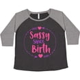 thumbnail image 3 of Inktastic Sassy Since Birth, Sassy, Sassy Girl, Arrow, Hearts Women's Plus Size T-Shirt, 3 of 5