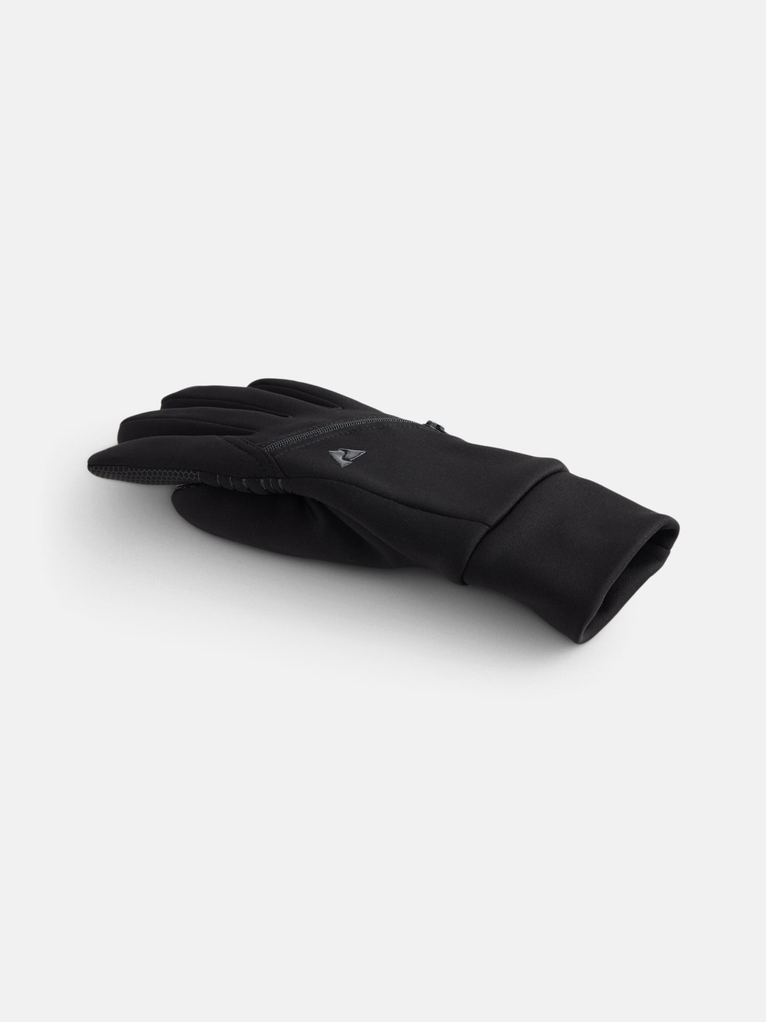 Ozark Trail Women's Active Stretch Fleece Gloves with Pocket, Black