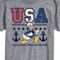 thumbnail image 3 of Disney - Americana - Usa Donald  - Adult Short Sleeve Graphic T-Shirt, 3 of 5