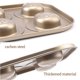 thumbnail image 4 of Naiovety Molde para pasteles de 6 cavidades, molde para mousse de gelatina de acero al carbono, para hornear en la cocina Herramientas y accesorios para hornear Naiovety HA061128-00B, 4 of 6