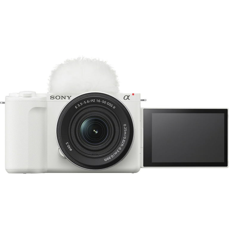 最安値⭐︎ SONY ZV-E10L ホワイト Sony ZV-E10 Mirrorless Camera with 16-50mm Lens (White