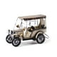 thumbnail image 1 of BRIGHTFUFU Modelo de coche antiguo de metal, decoración para el hogar, adornos artesanales hechos a mano, colecciones, vehículos, juguetes, accesorios de fotografía (blanco), 1 of 1
