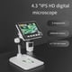 thumbnail image 3 of Microscopio digital de 4.3 pulgadas de 1080P con ampliación de 50-1000 veces para monedas Microscopio de 2000mAh, 3 of 11