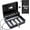 Black-3, variant on Locking Cash Box with Lock,Money Box with Cash Tray,Lock Safe Box with Key,Money Saving Organizer,11.81Lx 9.45Wx 3.54H Inches,Green XL Large
