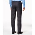 thumbnail image 2 of Ryan Seacrest Mens Plaid Casual Trouser Pants, Grey, 32W x 32L, 2 of 4